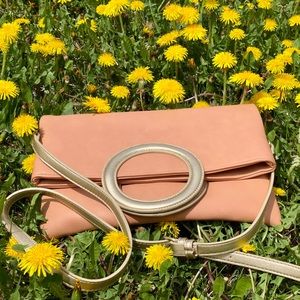 Anthropologie, Clutch, Tan, Women’s, boho, bohemian style, purse, side purse